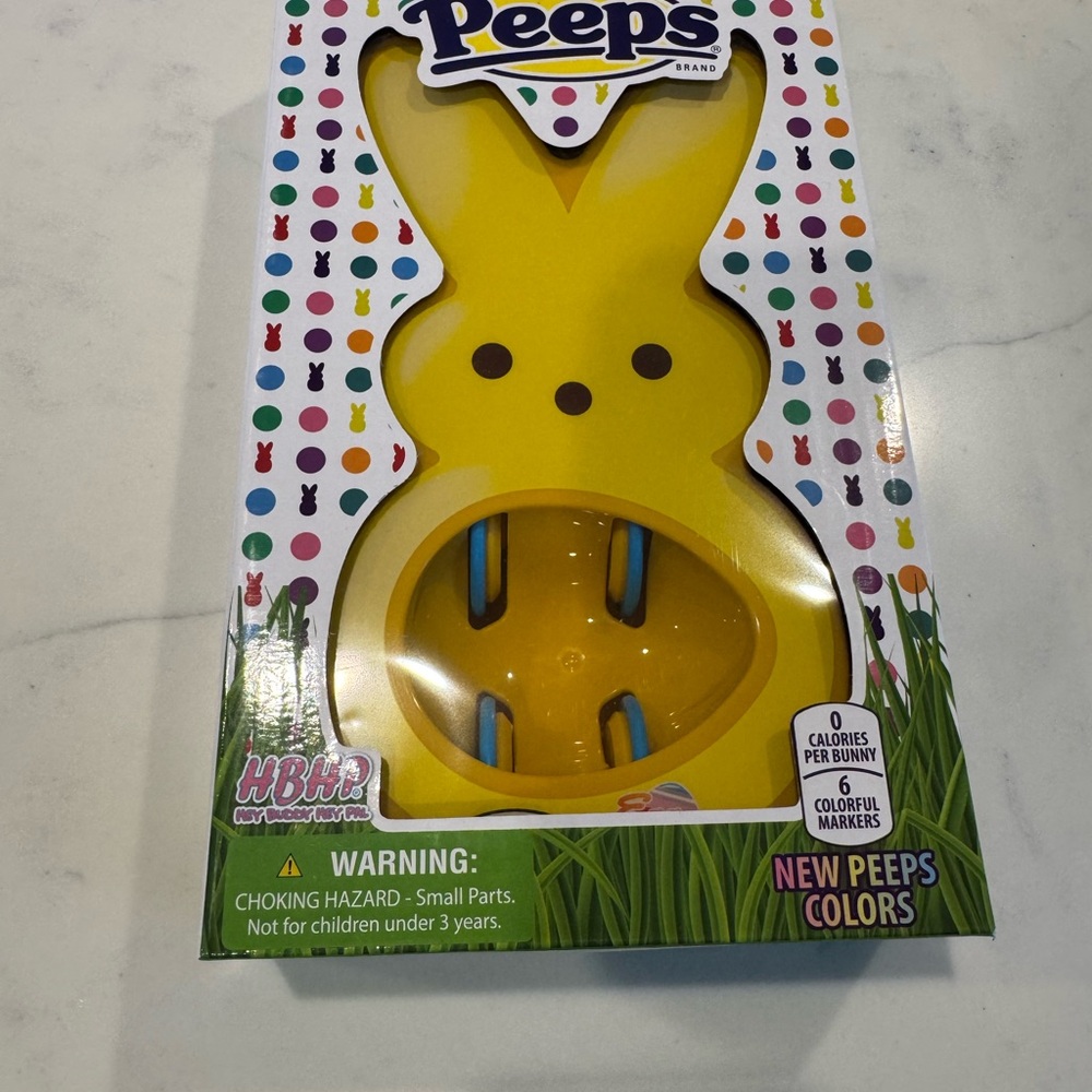 Peeps Yellow Bunny Toy for Small Pets